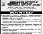 Swarnandhra College Jobs