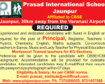 Prasad School job