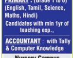 School job at Vishwankar