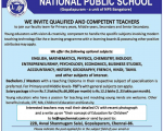 School Job National Public School