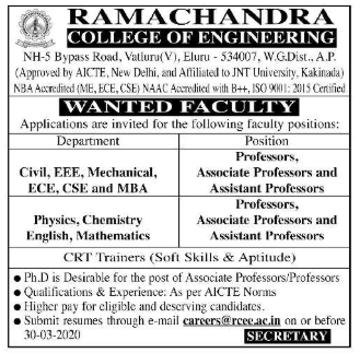 Faculty recruitment 2020 | FacultyPlus