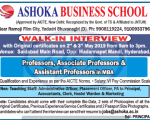 Ashoka B School Walk-in