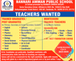 Teaching Job Bannari