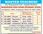 Teaching Jobs Mangapuram