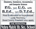 Teachong Jobs Nehru