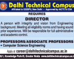 Delhi Technical Campus Job