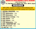 School Job bharathiya Vidhya Bhavan