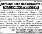 Surajmal College Job