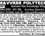 AANM Polytechnic Jobs