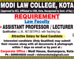 Modi Law College