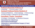 Beliver’s Medical College Job