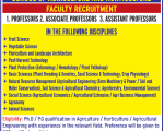 Faculty recruitment Kalasalingam