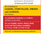 Samskaara Academy School Job