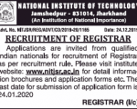 NIT Registrar