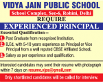 School job Vidya Jain