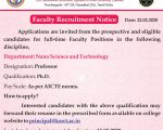 Faculty ad nano