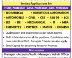 SRM Easwari COllege Jobs