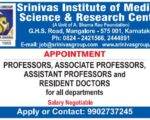 14 Srinivasa Medical College Jobs