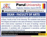 Parul University Daen Wanted