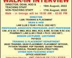 WALK-IN INTERVIEW