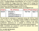 Jhulelal Architecture College Jobs