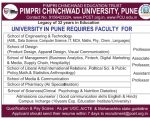 PIMPRi Chinchwad University Jobs