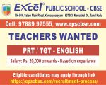 PRT, TGT – Engglish advt. (16.06.230