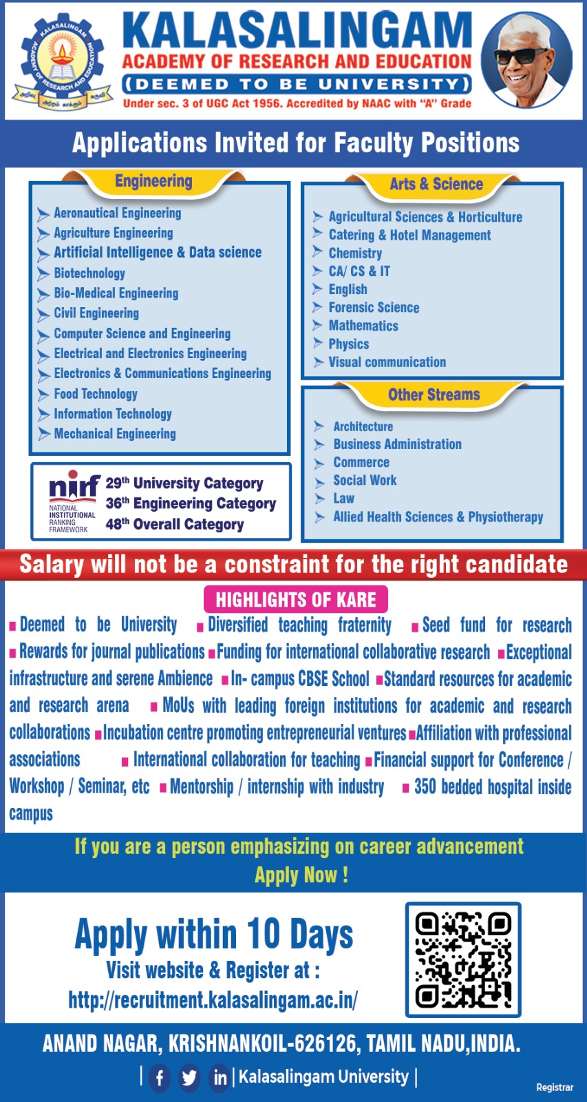 Recruitment Ad 2024 1 FacultyPlus   Recruitment Ad 2024 1 