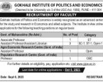 Gokhale Institute ofpolitics and Economics