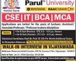 Parul University Walk-in