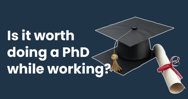 do a phd while working