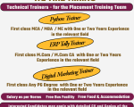 placement technical trainer